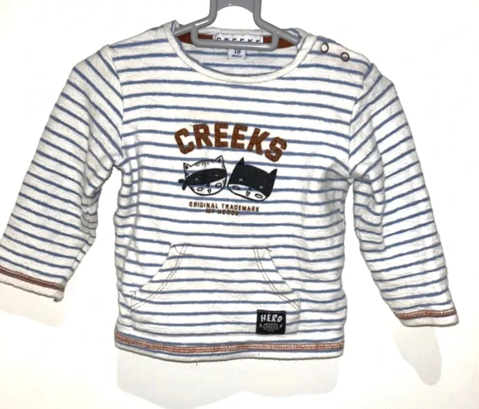 Pull bébé garçon Creek