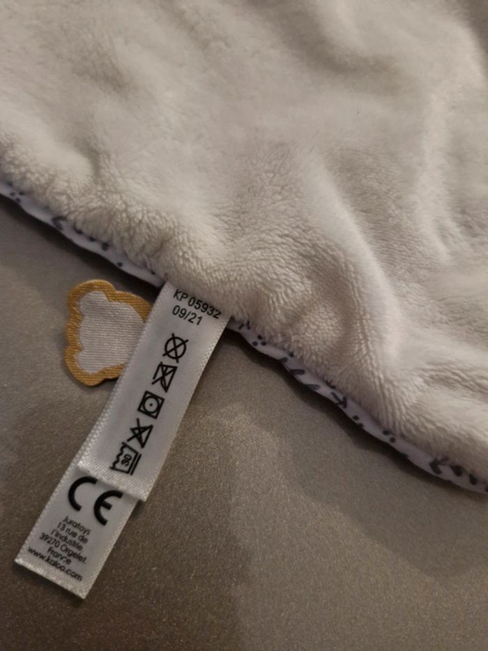 Doudou souris câline crème - photo numéro 4