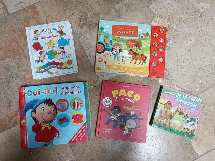 Lot de 5 livres enfant
