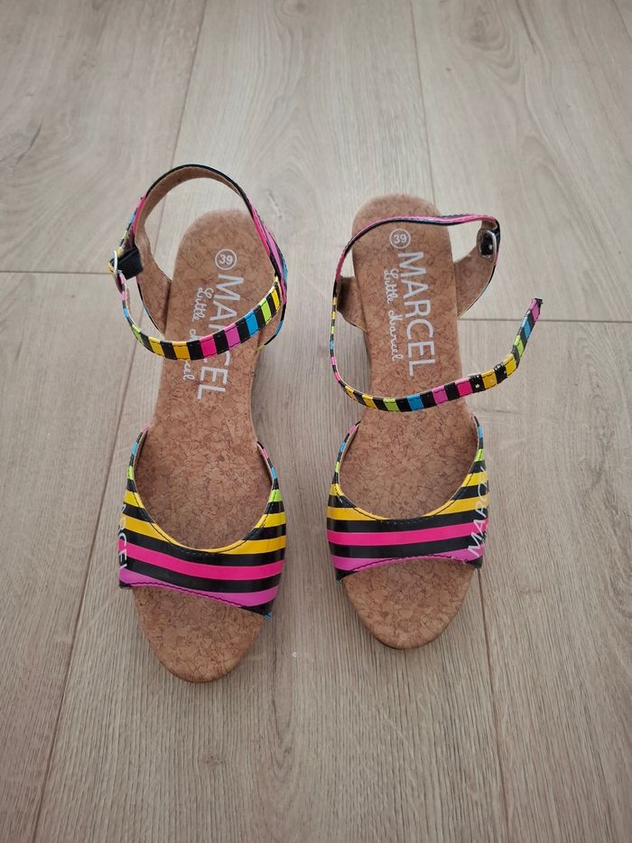 Chaussures compensées Little Marcel en très bon état