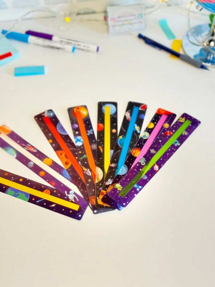 lot de 8 bandelettes de lecture - Motifs Garçon - photo numéro 2