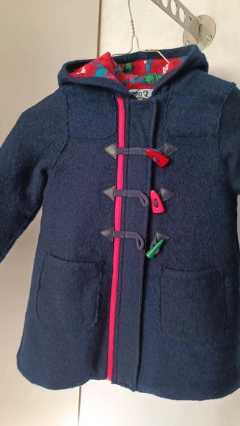 Manteau drap de laine DPAM 4 ans