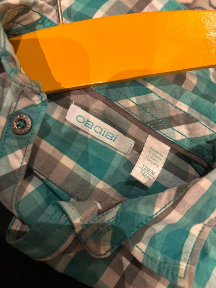 Lot de 2 chemises manches longues Obaibi - photo numéro 6