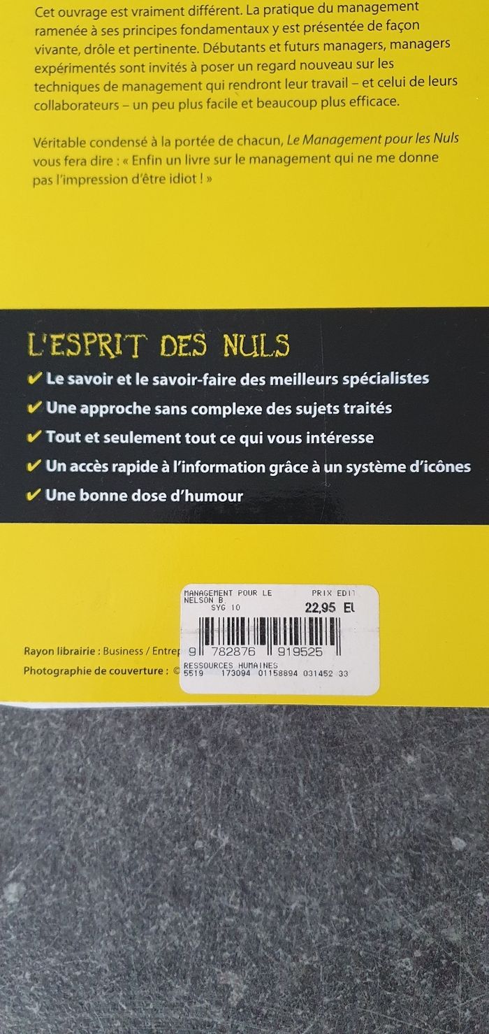 Le management pour les nuls - photo numéro 5
