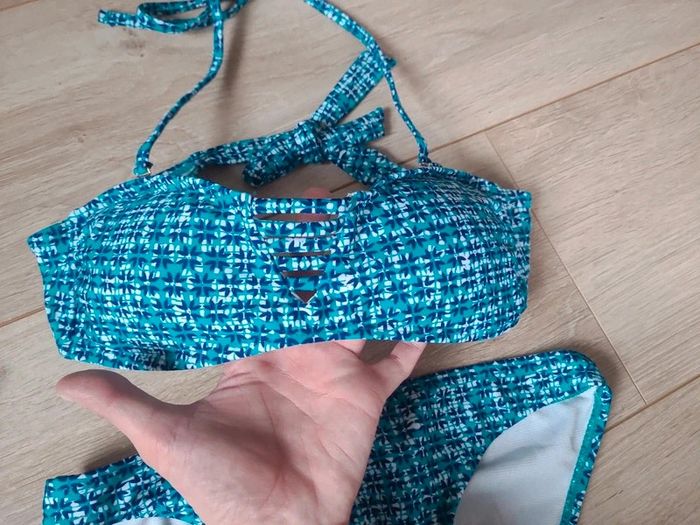 maillot bain 2 pièces taille S  neuf - photo numéro 2