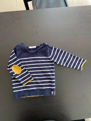 Pull rayé