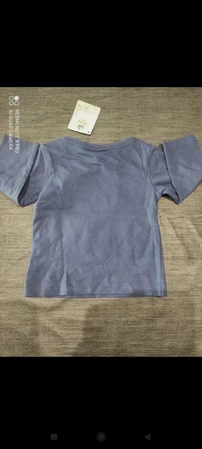 Tee-shirt manches longues Cars 6 mois - photo numéro 3