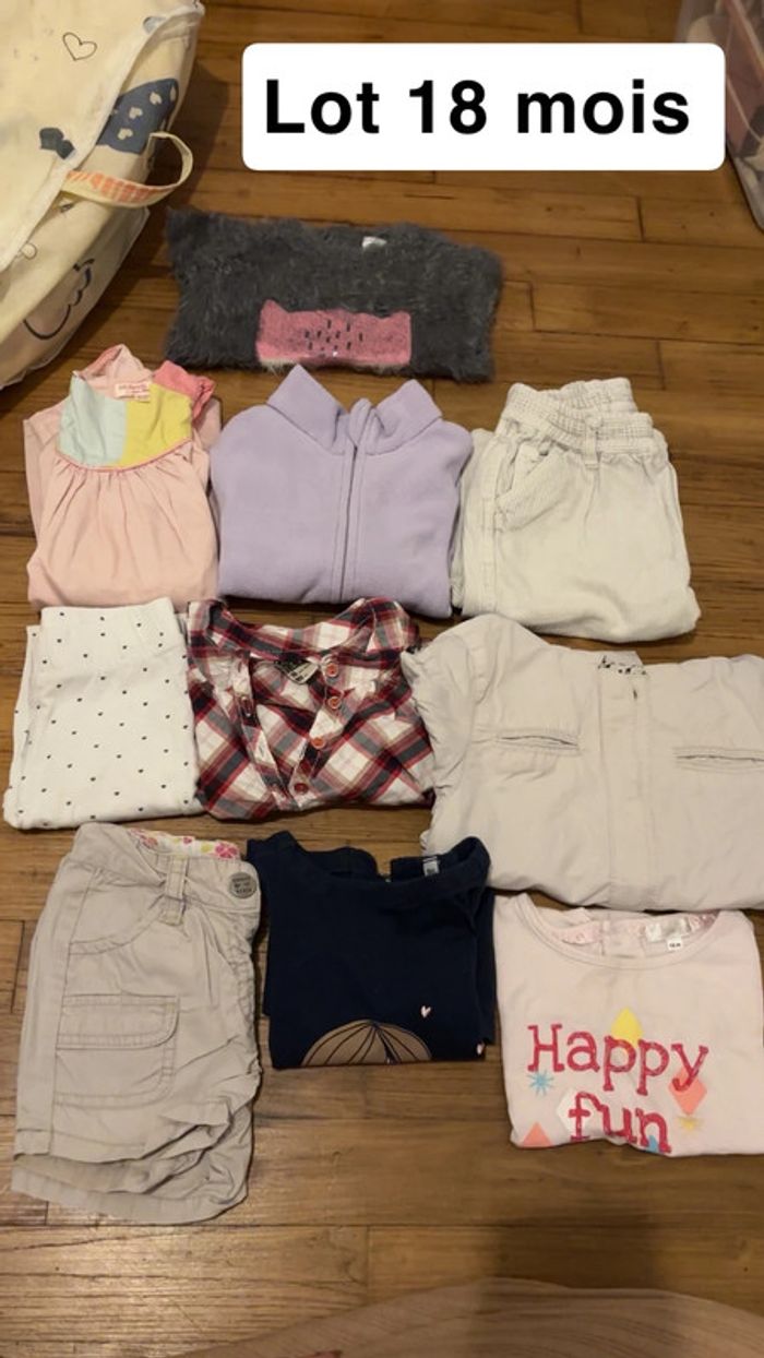 Lot 10 vêtements