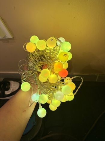 Guirlande électrique  coloré