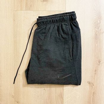 Nike Dri Fit Pantalon de Sport Jogging Survêtement Noir Femme Exclusive Fitness (Taille L)