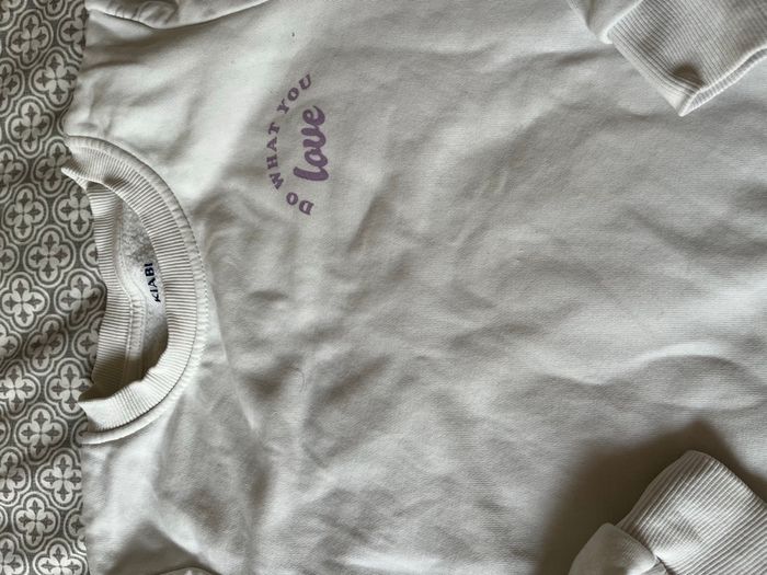 Sweat blanc - photo numéro 5