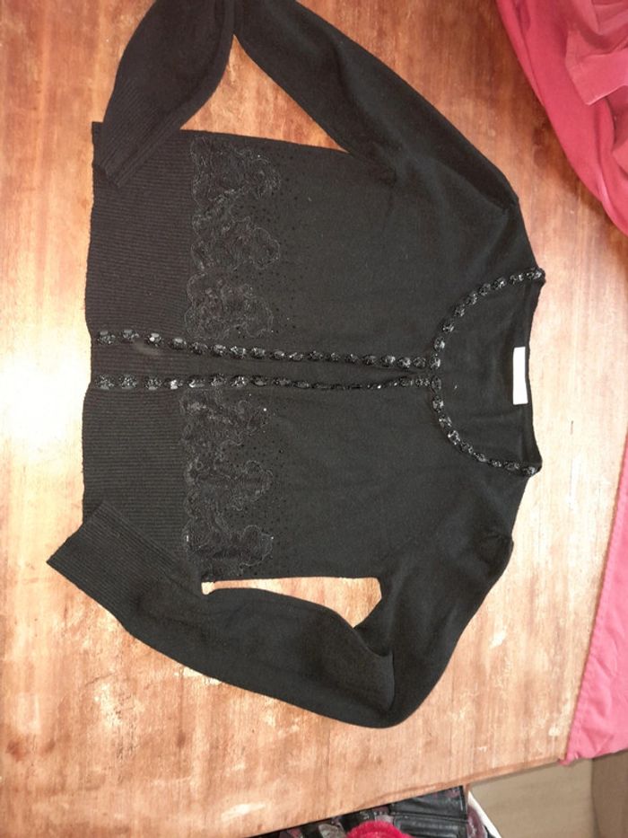 Petit gilet de fete noir beaty women - photo numéro 3