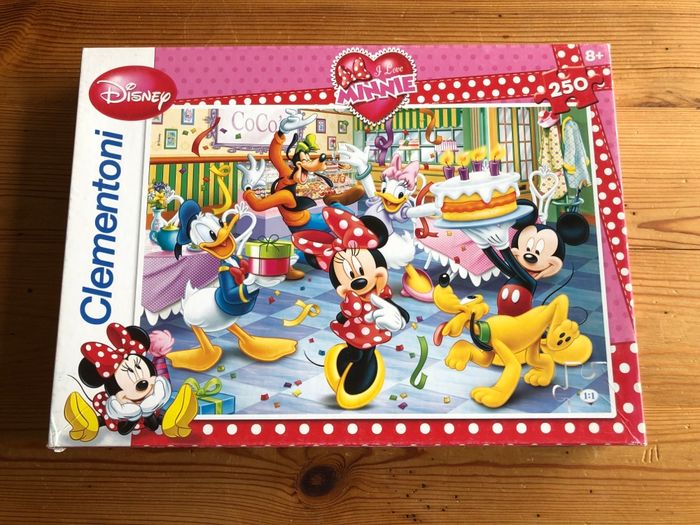 Puzzle 250 pièces Minnie et Mickey