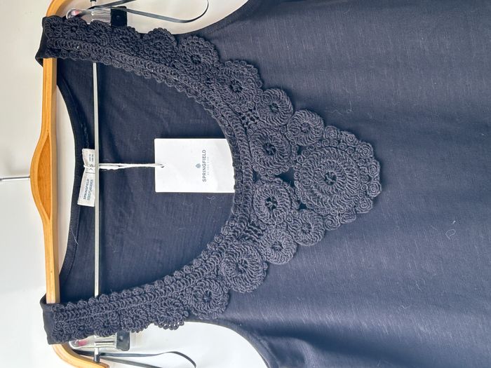 Débardeur noir Springfield neuf - Taille XS - photo numéro 2