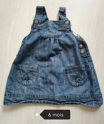 Robe jean fille 6 mois