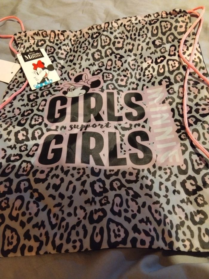 Sac polochon enfant Minnie, Disney