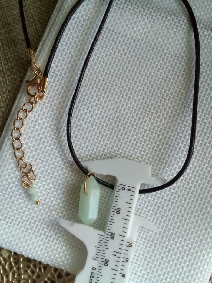 Collier pierre d'amazonite - photo numéro 3