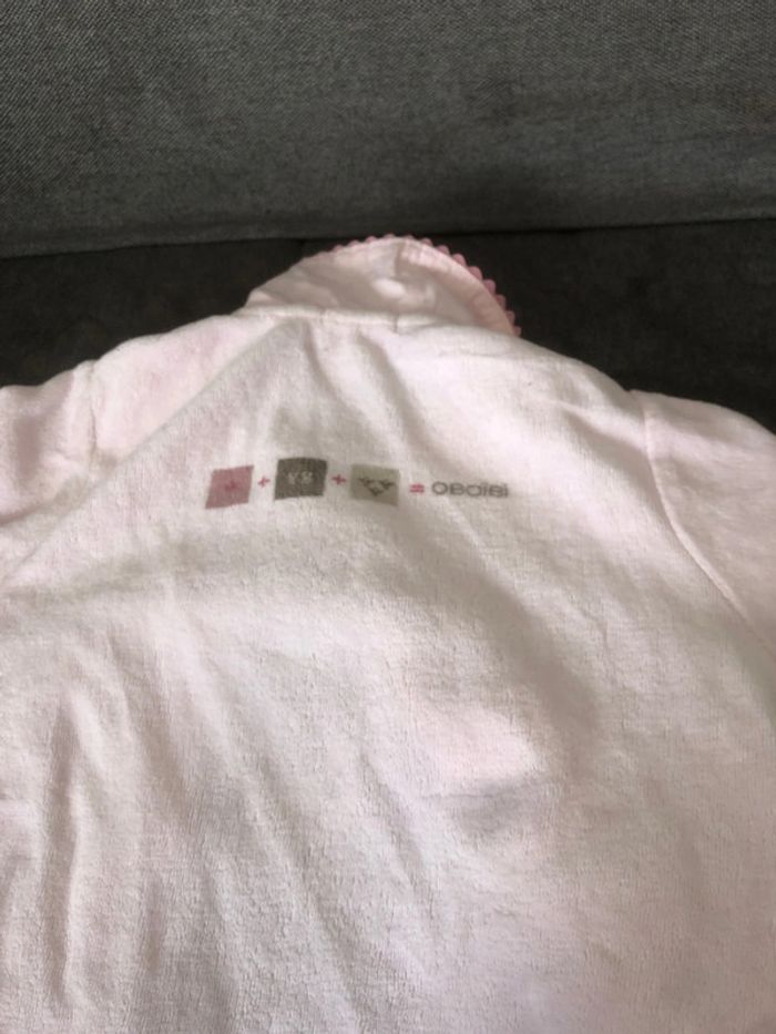 Pyjama rose chaud 1 pièces bon état Obaibi 6M - photo numéro 5