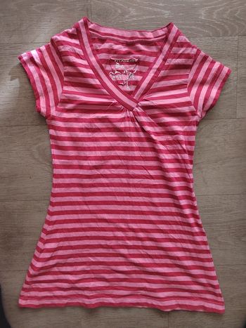 Robe rayée