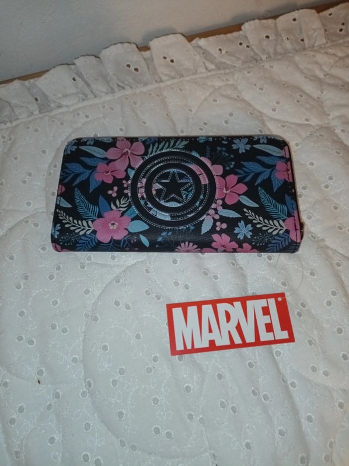 Portefeuille marvel captain america - photo numéro 2