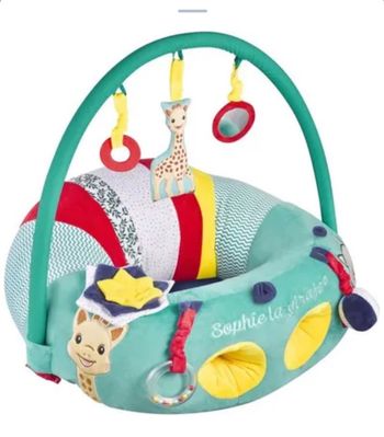 Tapis d'éveil - SOPHIE LA GIRAFE - Baby Seat & Play avec arche