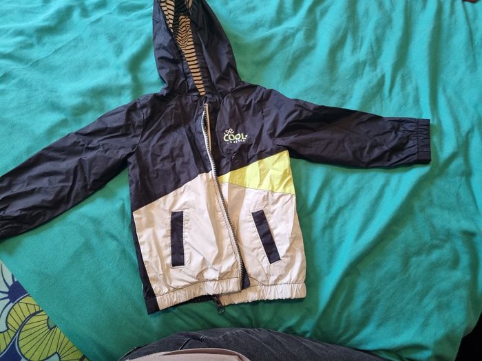 Veste imperméable reflechissante