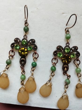 Boucle d'oreille fantaisie