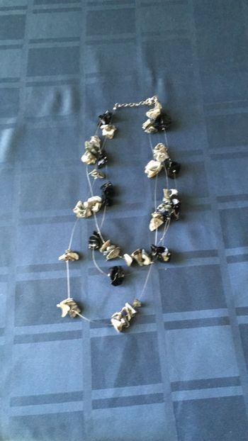 Collier perles fantaisie
