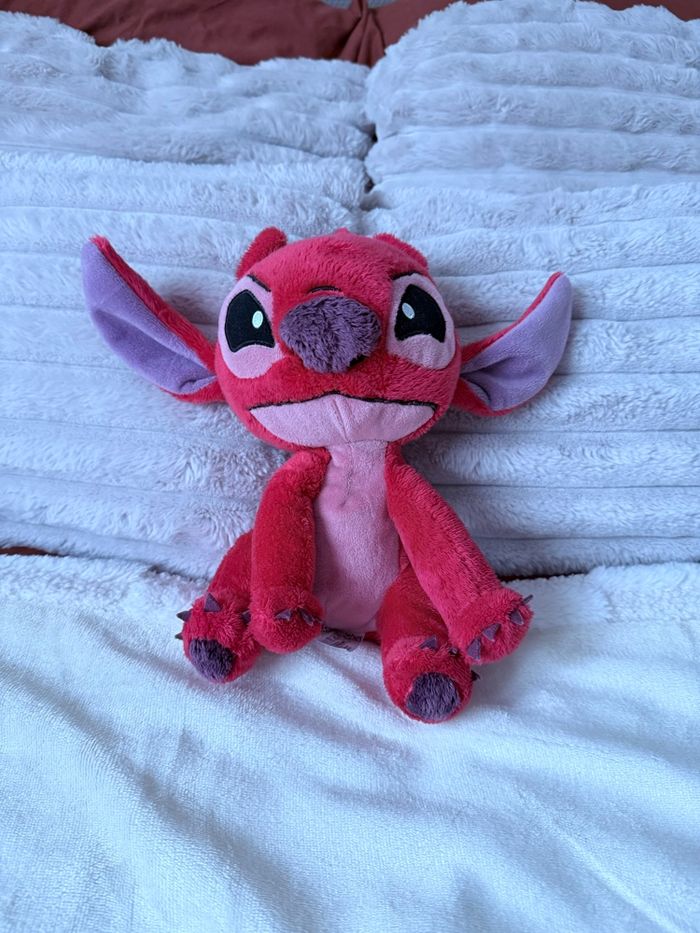 Peluche leroy / stitch rouge