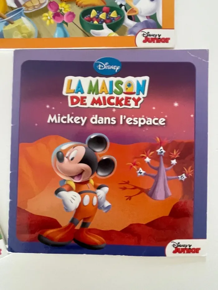 Lot de 5 livres la maison de Mickey - photo numéro 2