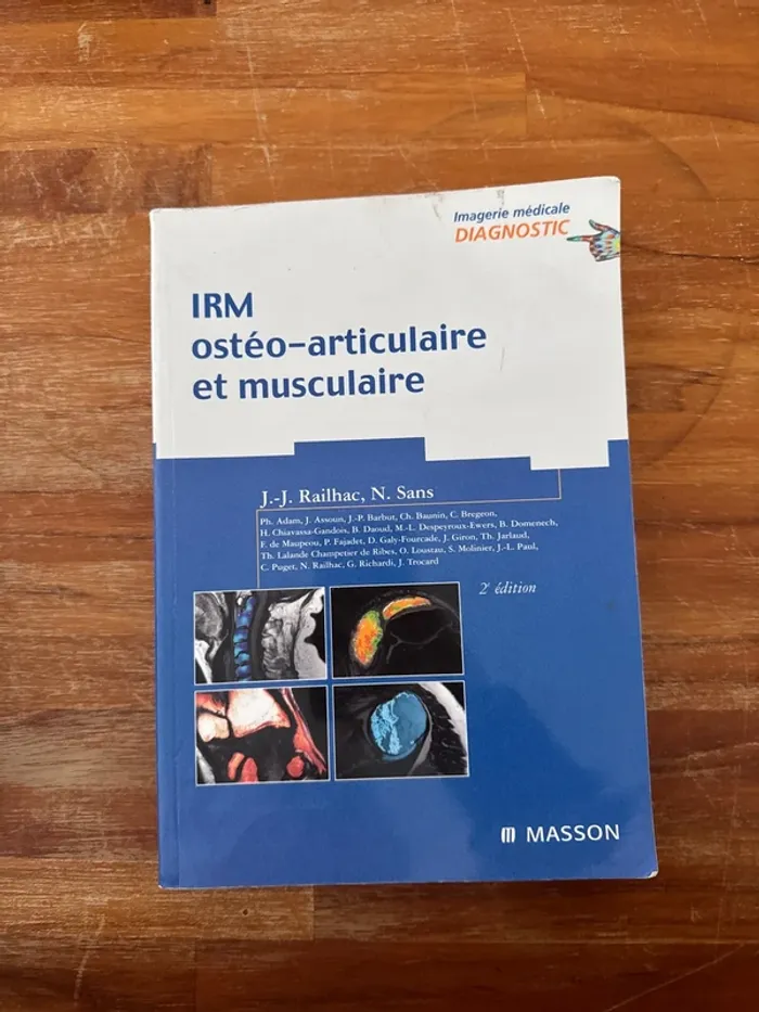 Livre I.R.M. ostéoarticulaire et musculaire