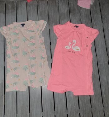 Lot de 2 combishort