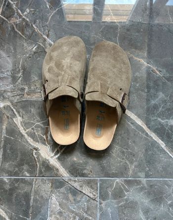 Mules femme birkenstock Boston 