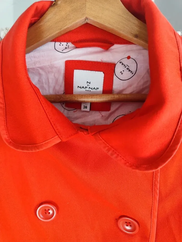 Trench rétro orange - photo numéro 8