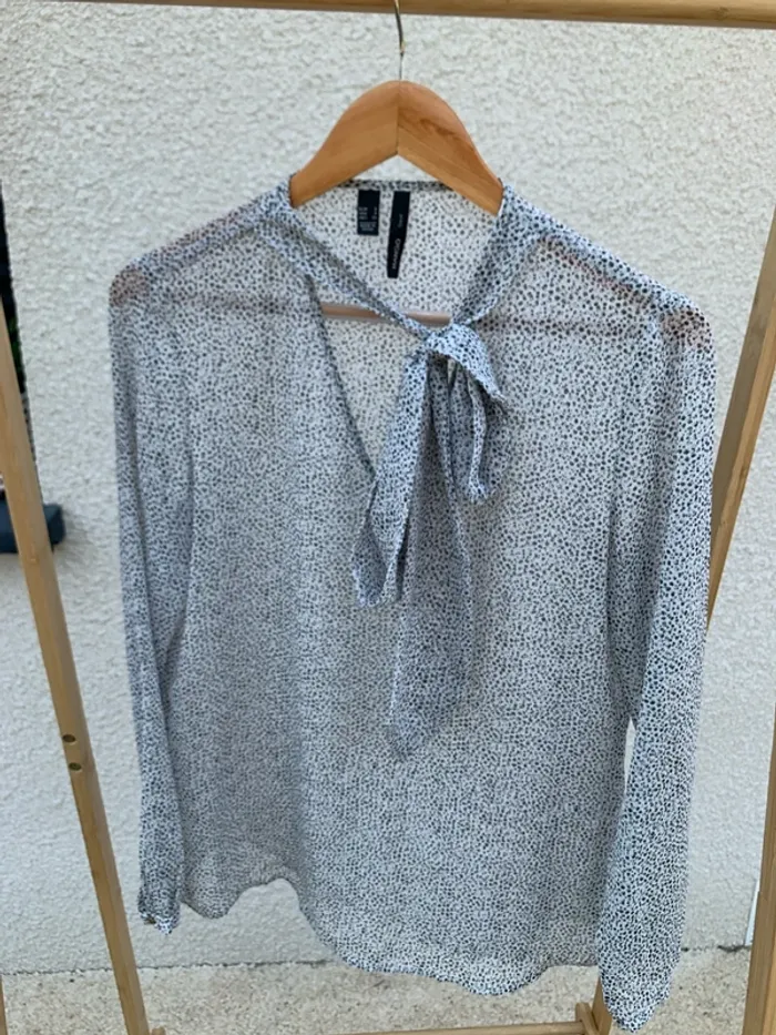 Blouse Mango à motif - photo numéro 4