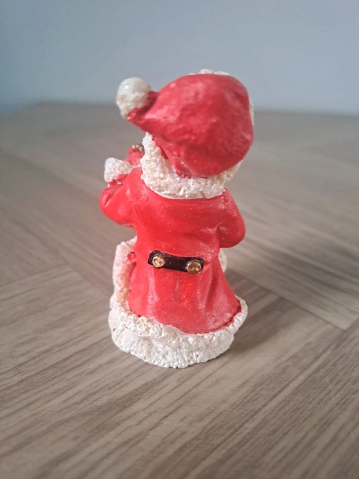 Figurine cochon Père Noël - photo numéro 2