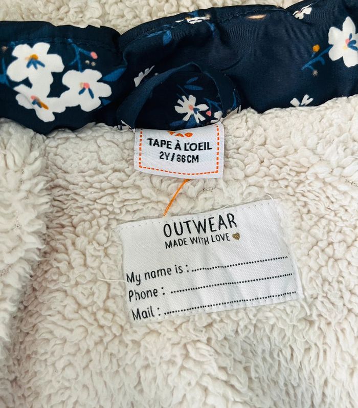 Manteau bébé fille tape à l œil - photo numéro 5