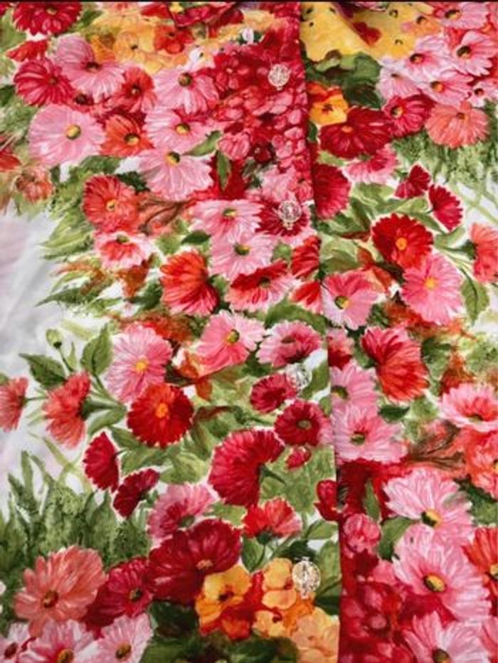 Chemise vintage colorée légère été - photo numéro 4