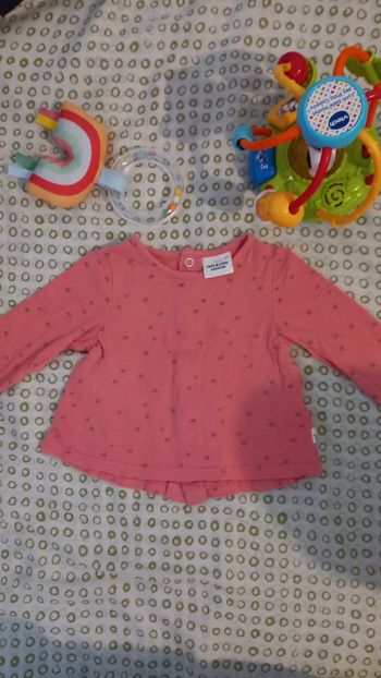 Tee-shirt manches longues Tape à l'œil 3 mois