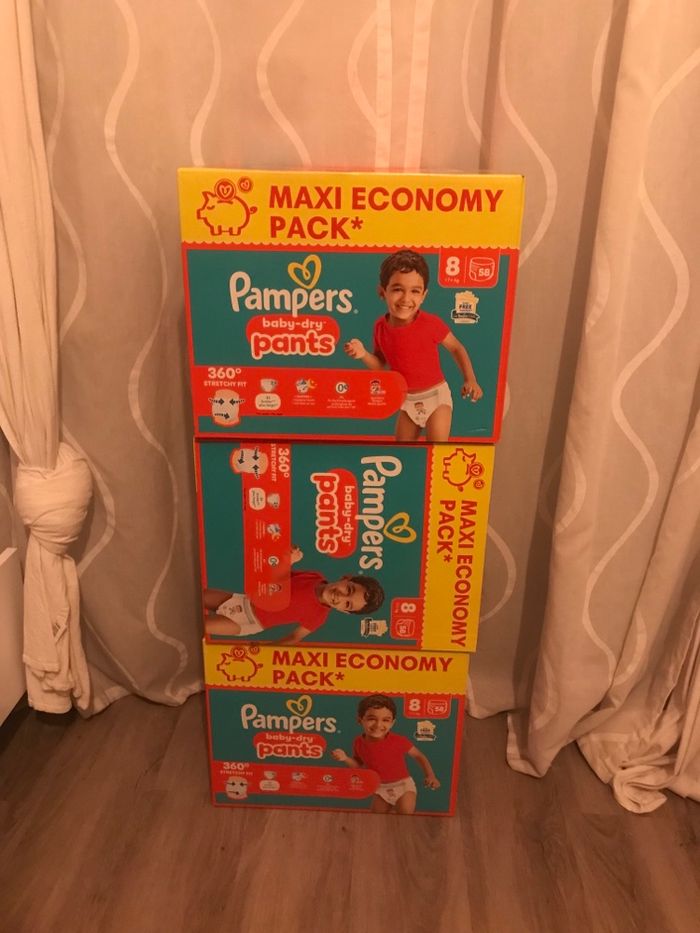 Pampers pants taille 8 - photo numéro 2