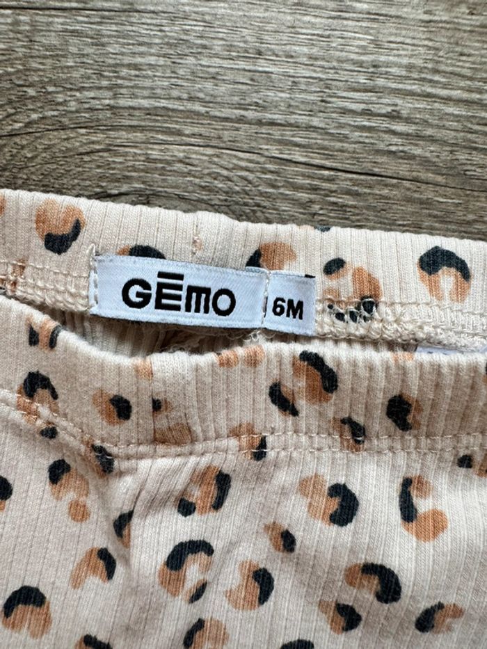 Legging léopard 6 mois fille - photo numéro 2