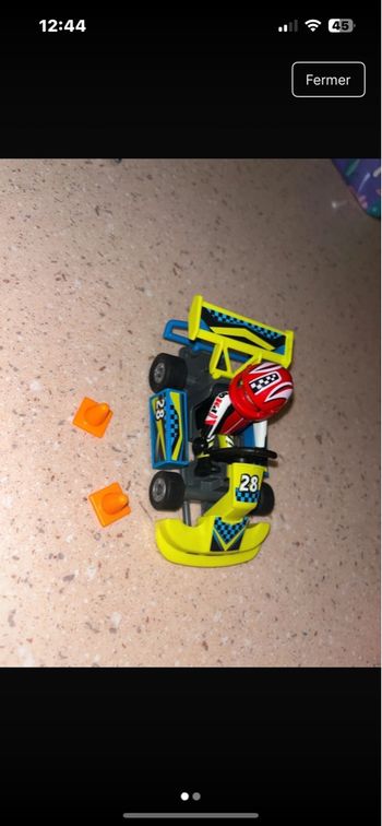 Véhicule formule 1 playmobil