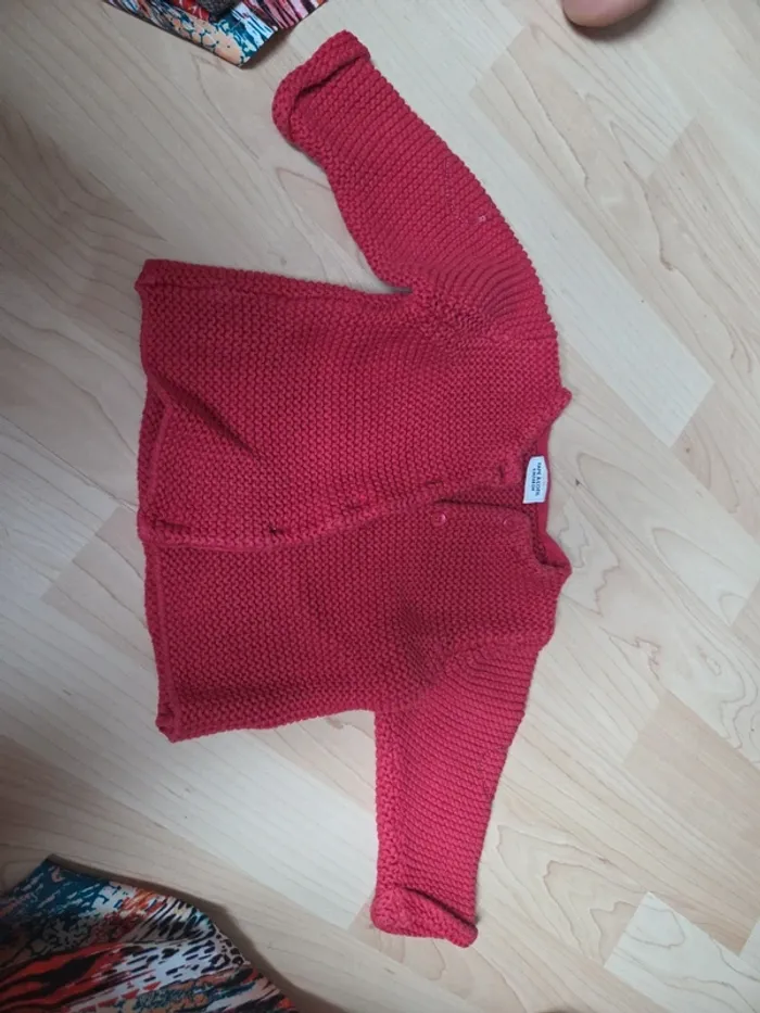 Gilet 6mois fille TAO