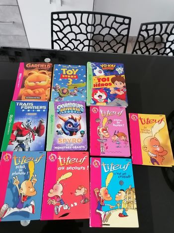 Lot livres 