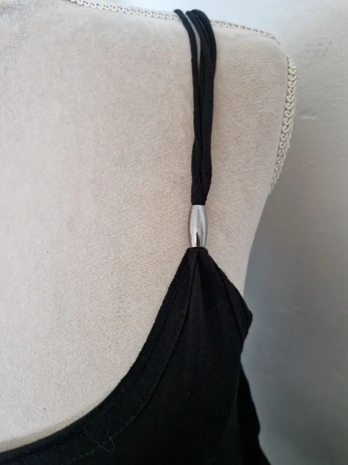 Combinaison short de nui taille s noir hunkemoller - photo numéro 3