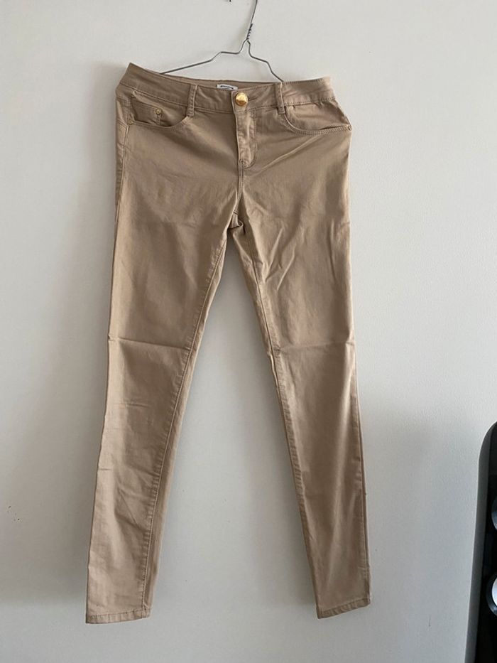Pantalon beige pimkie 36