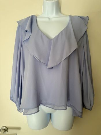Magnifique Blouse Lila Zara