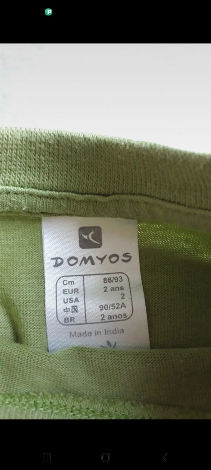 Tee shirt vert - photo numéro 4