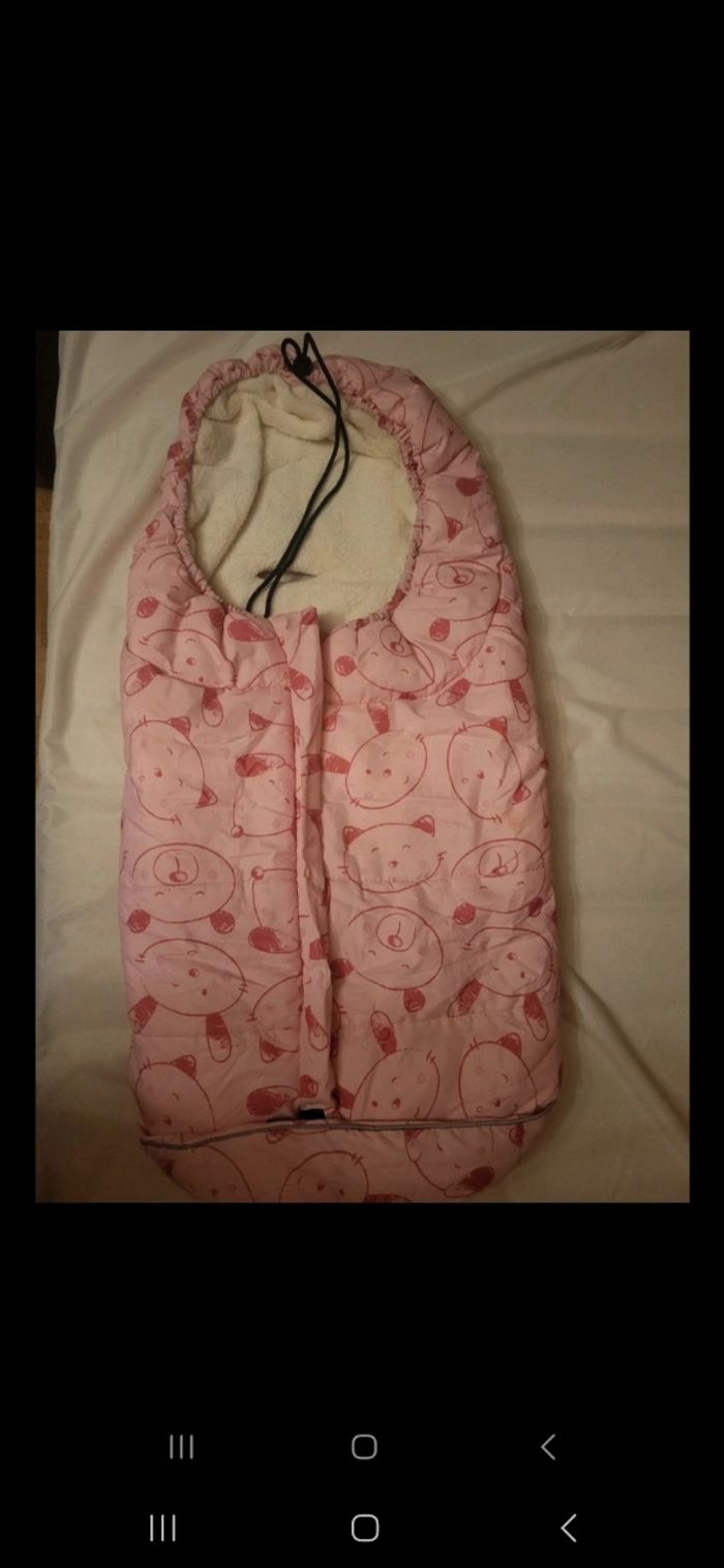 Chancelière Sac de couchage gigoteuse bébés 0-6 mois