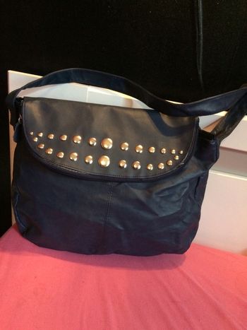Sac à main bleu